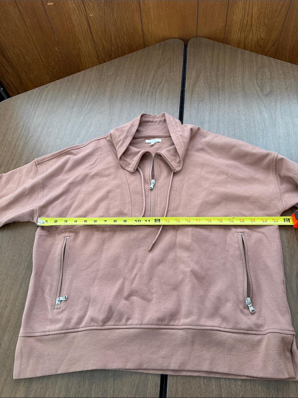 Maurices Mauve Pink Half-Zip Pullover Jacket